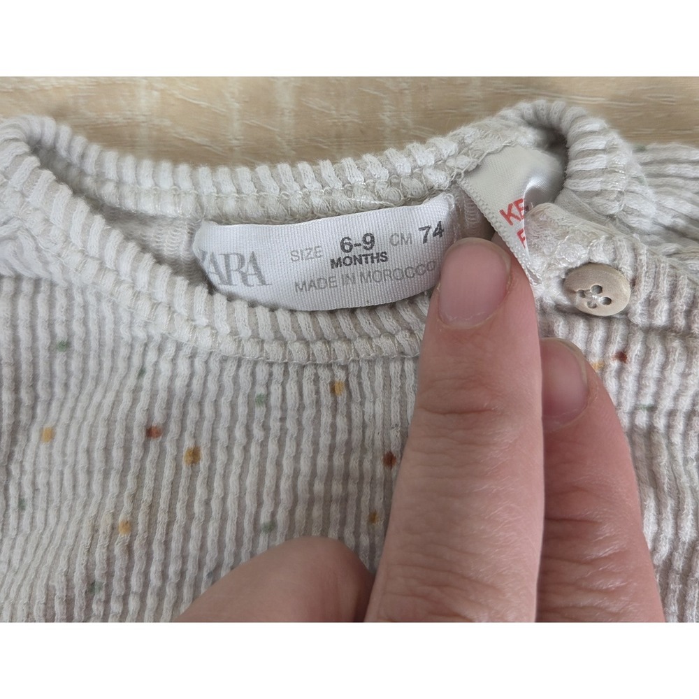 Baby Bodysuit Bundle 4 Pc Kate Quinn Boden Zara Me & Henry Organic Cotton 6-12M - Picture 10 of 11